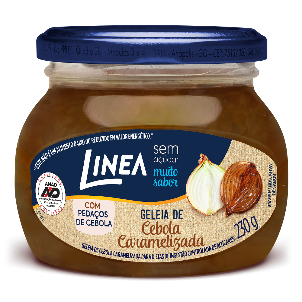 GELEIA DIET LINEA CEBOLA CARAMELIZADA 230G