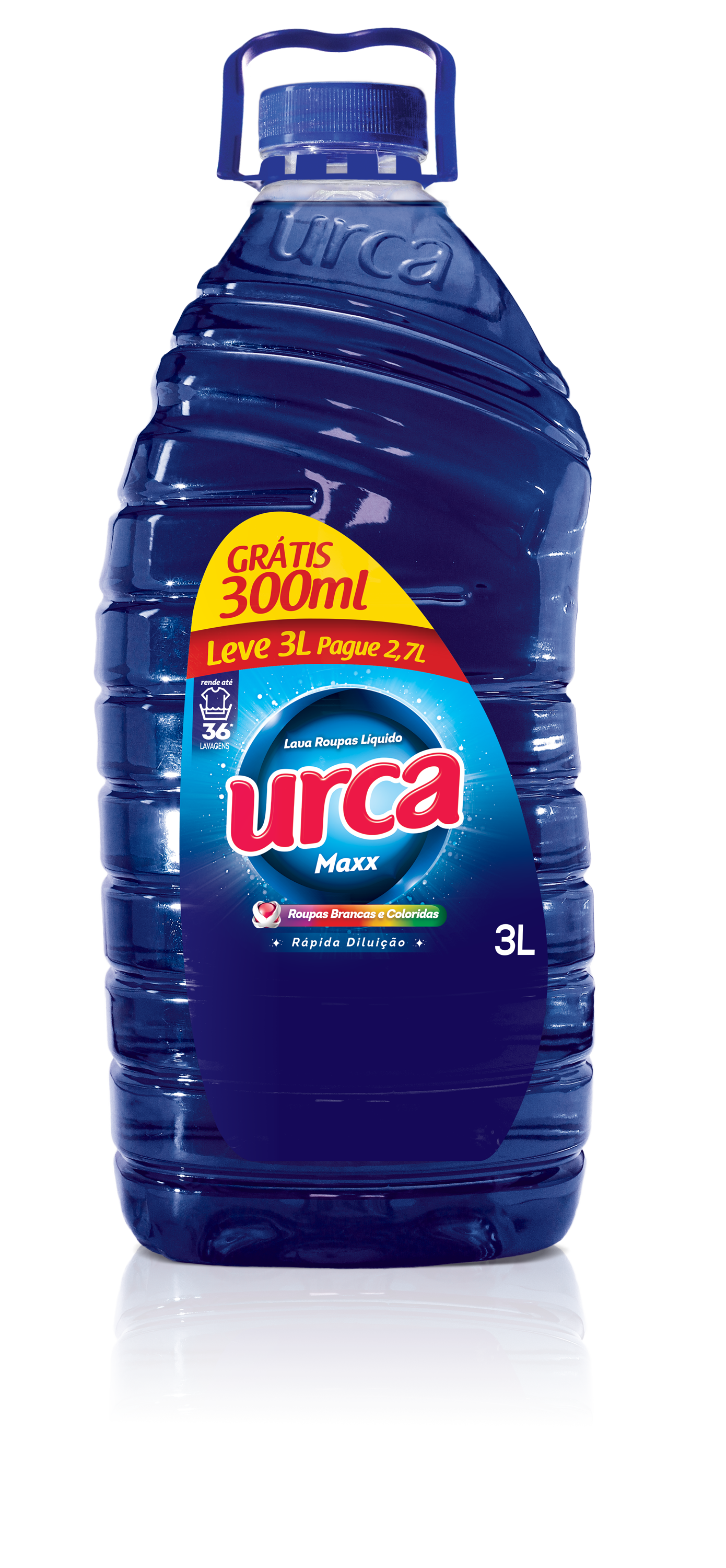 *LAVA ROUPAS LÍQUIDO URCA AZUL 7L