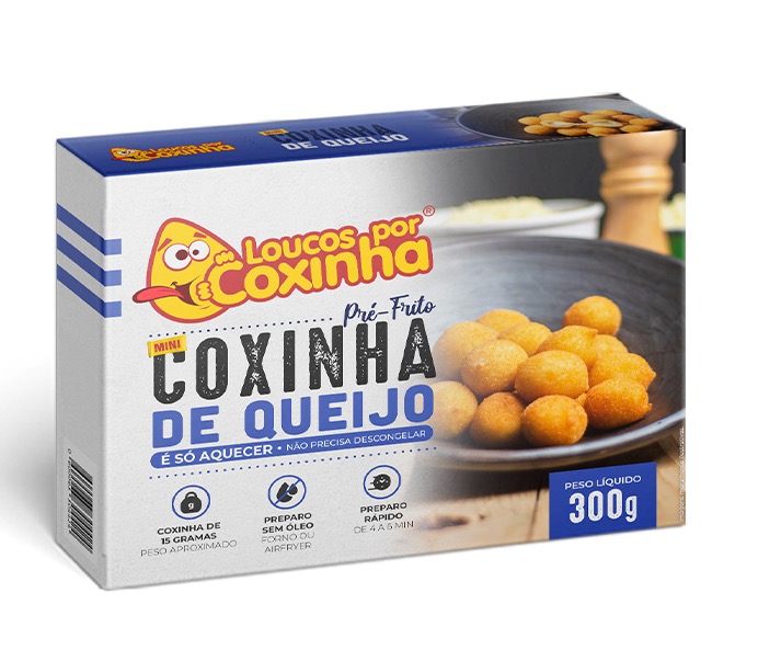 MINI COXINHA LPC QUEIJO 300G