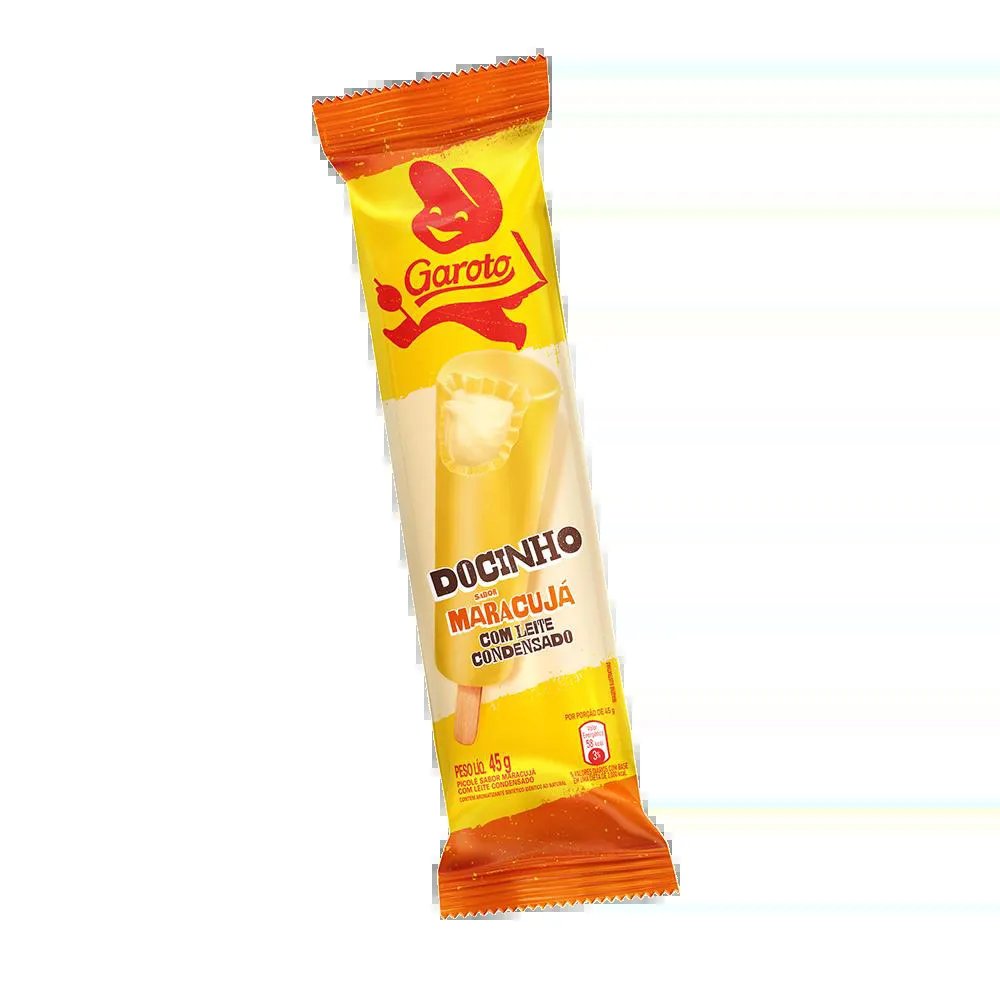 *PICOLÉ GAROTO MARACUJÁ LEITE CONDENSADO
