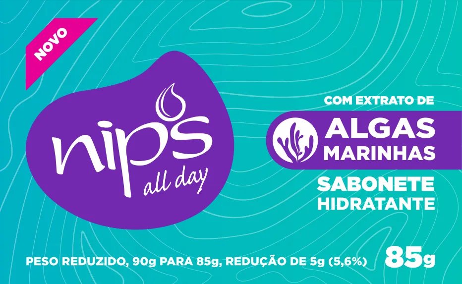 SABONETE NIPS ALL DAY 85GR ALGAS MARINHA