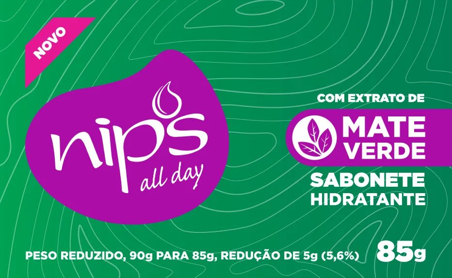 SABONETE NIPS ALL DAY 85GR MATE VERDE