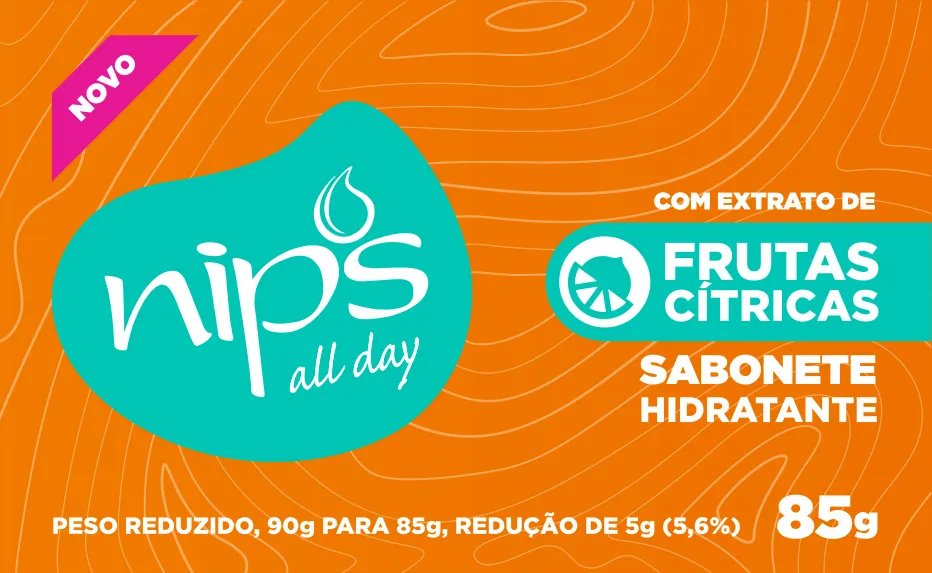 SABONETE NIPS ALL DAY 85GR FRUTAS CITRIC