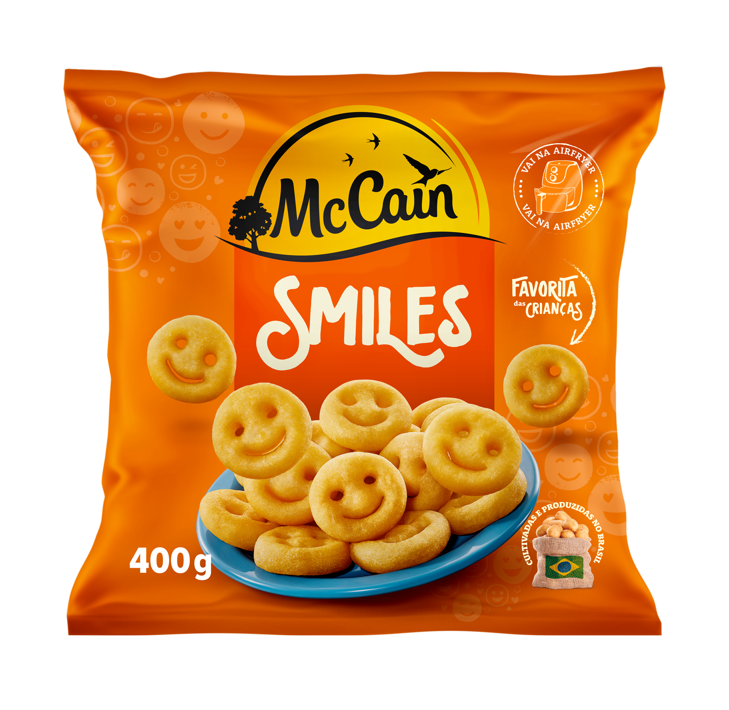 BATATA SMILES MCCAIN 400G