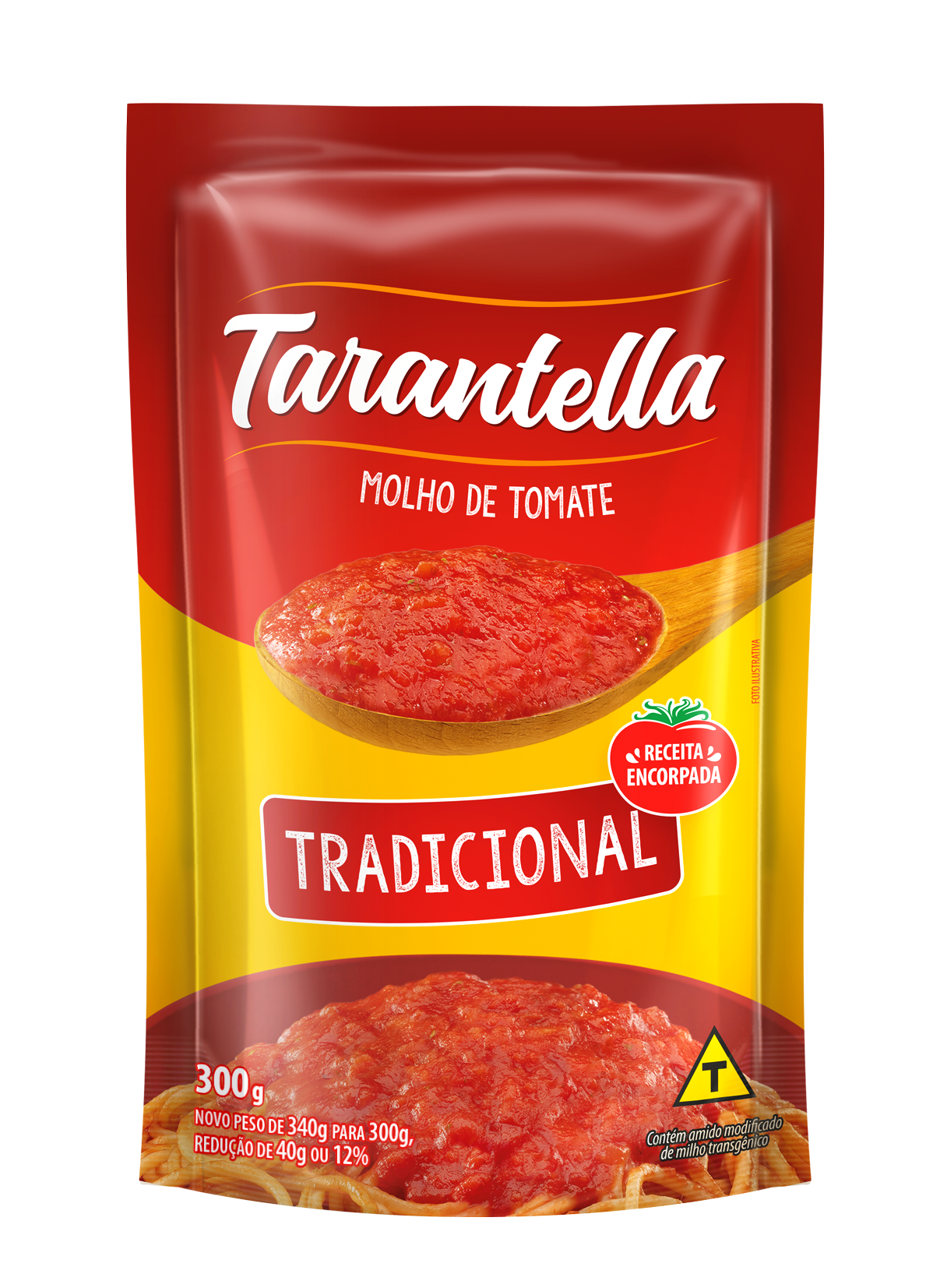 MOLHO DE TOMATE TARANTELLA TRADICIONAL 300GR