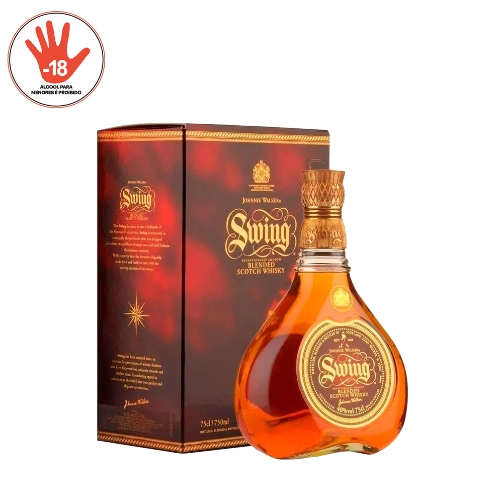 WHISKY JOHNNIE WALKER SWING 750ML
