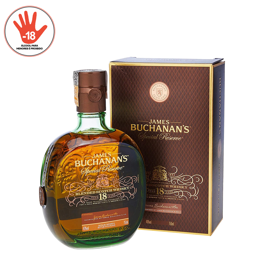 WHISKY BUCHANANS 18 ANOS 750ML