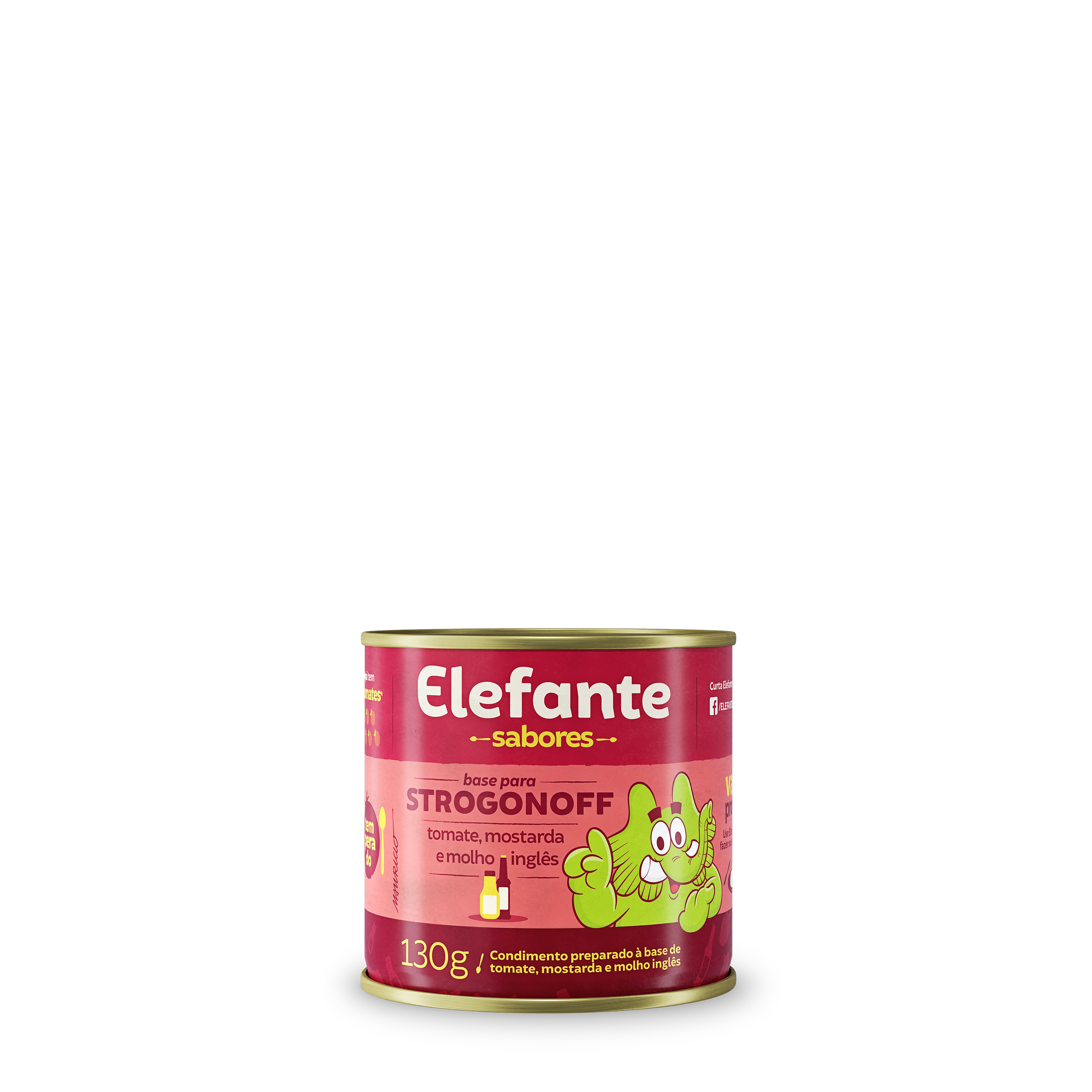 *EXTRATO DE TOMATE ELEFANTE STROGONOF 130GR