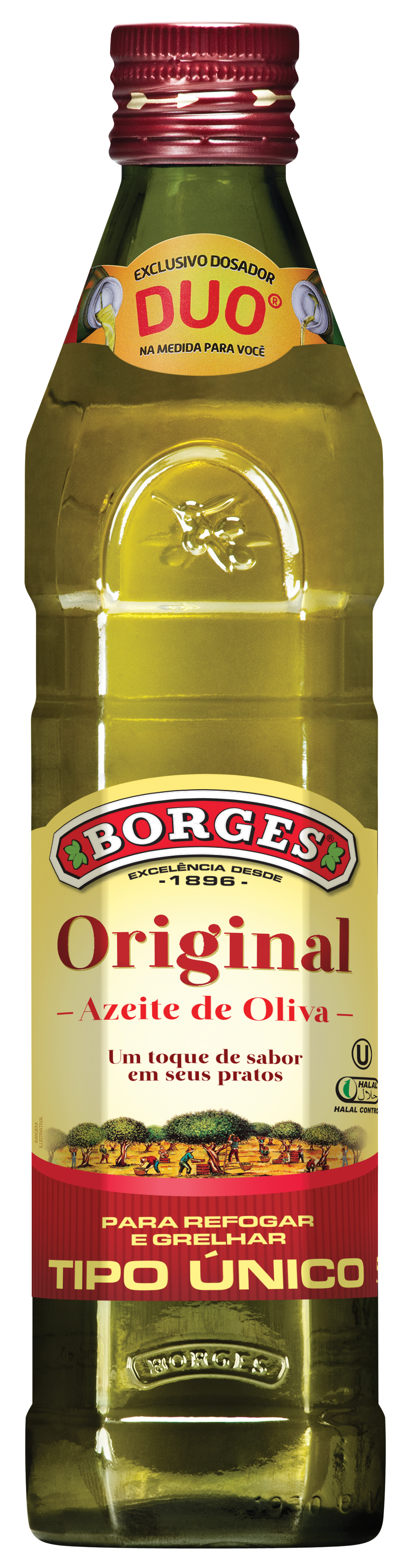 AZEITE BORGES ORIGINAL VIDRO 500ML