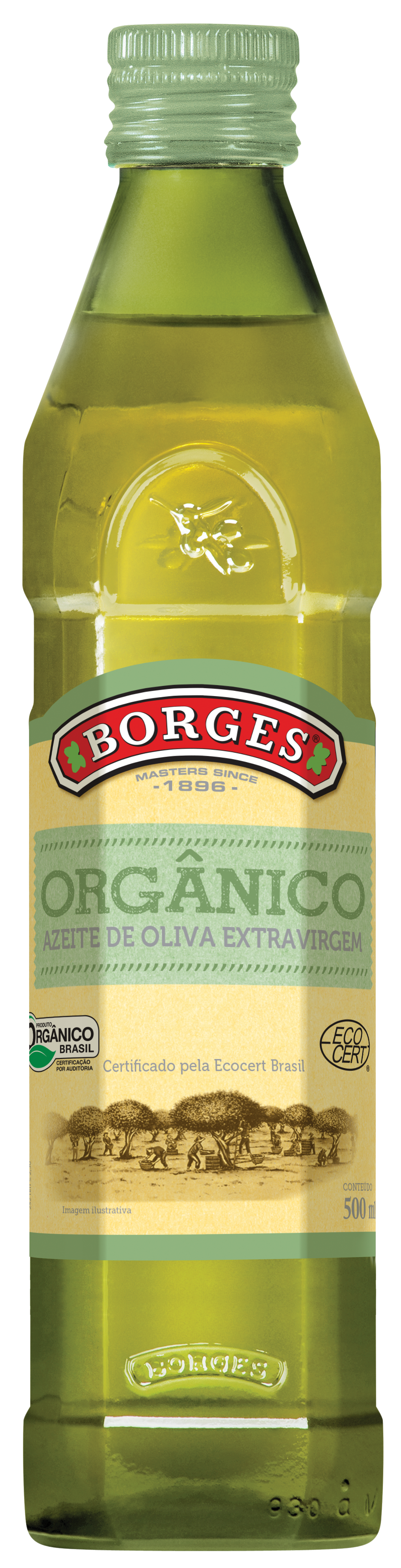 AZEITE BORGES EXTRA VIRGEM ORGÂNICO 500ML