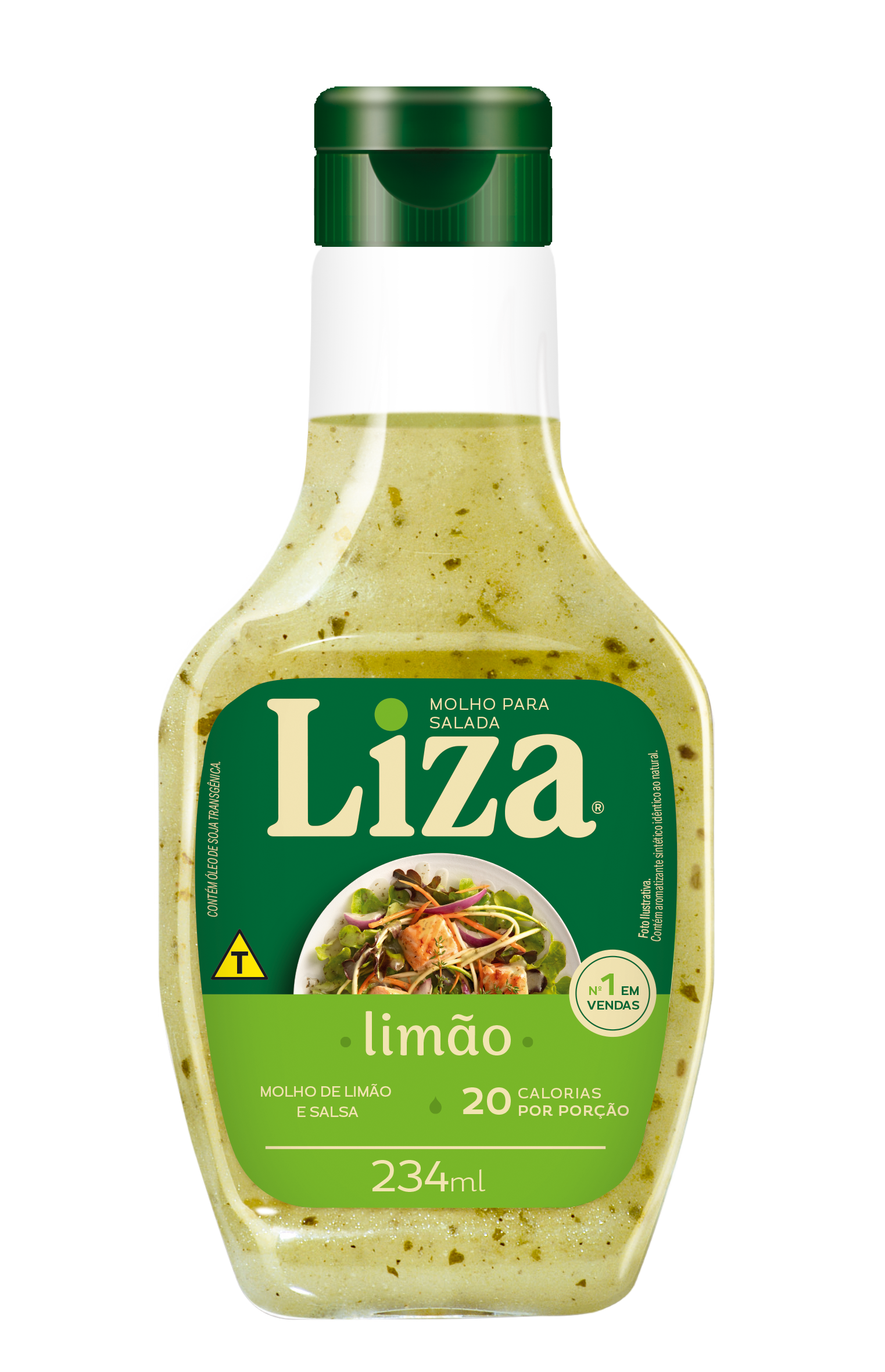 MOLHO PARA SALADA LIZA LIMÃO PET 234ML