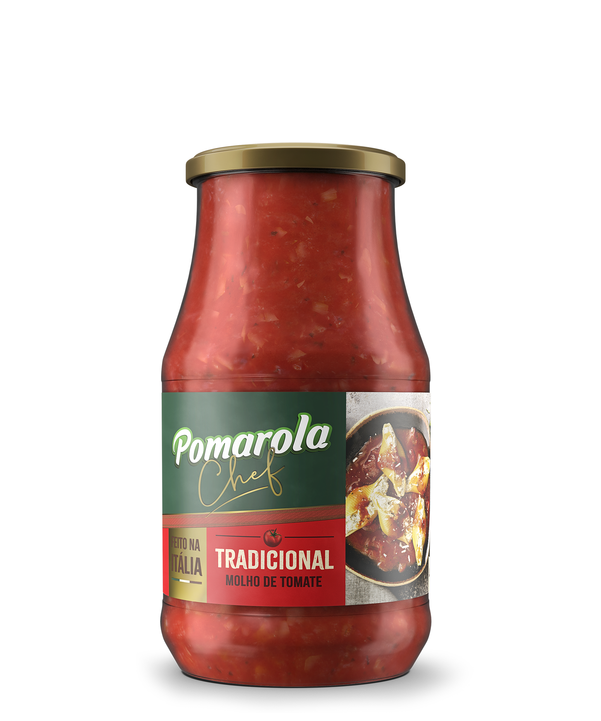 MOLHO DE TOMATE POMAROLA TRADICIONAL 420GR