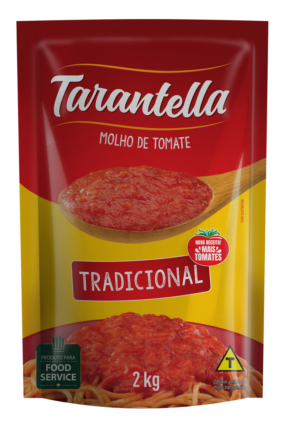 MOLHO DE TOMATE TARANTELLA TRADICIONAL 2KG