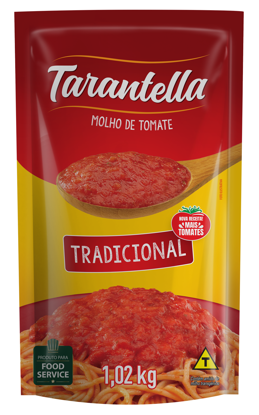 MOLHO DE TOMATE TARANTELLA TRADICIONAL 1,02KG