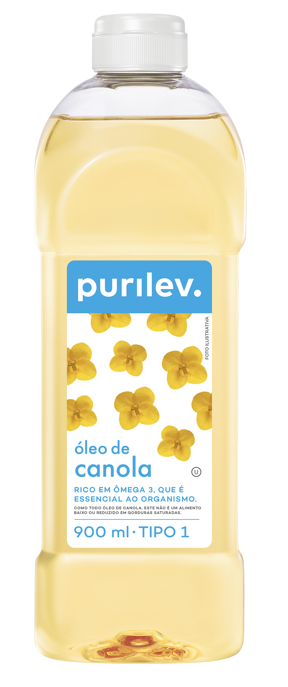 ÓLEO DE CANOLA PURILEV PET 900ML