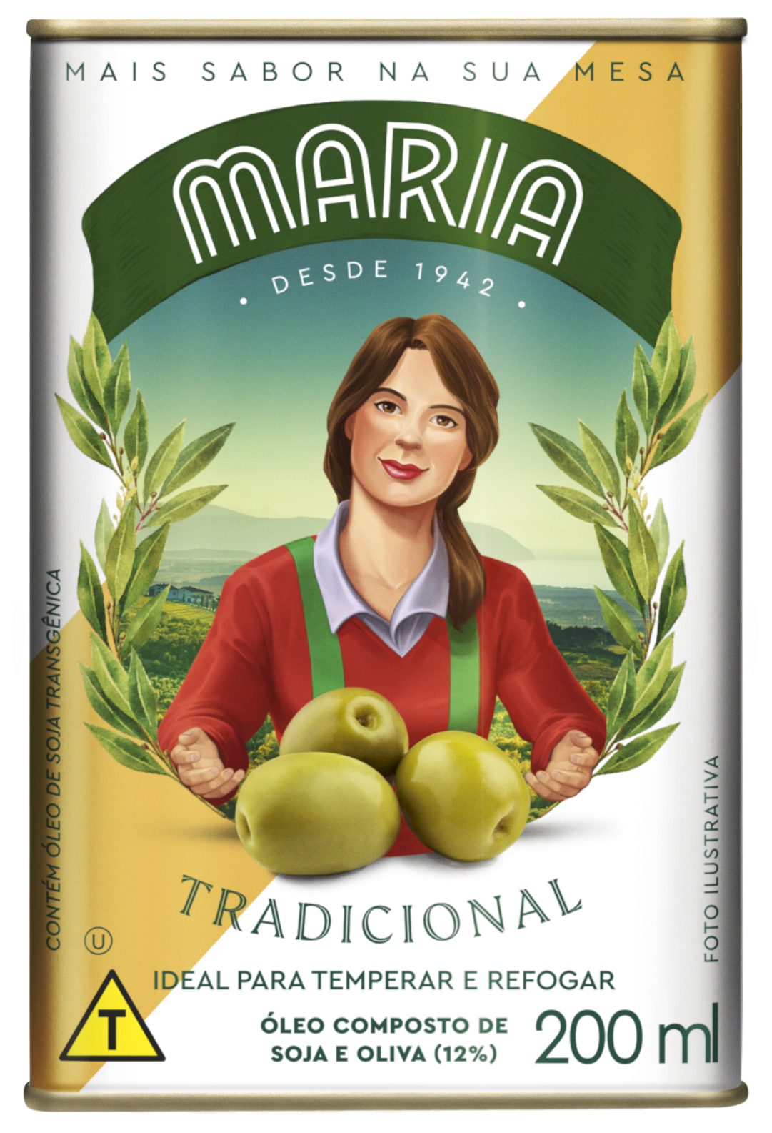 ÓLEO COMPOSTO MARIA TRADICIONAL LATA 200ML