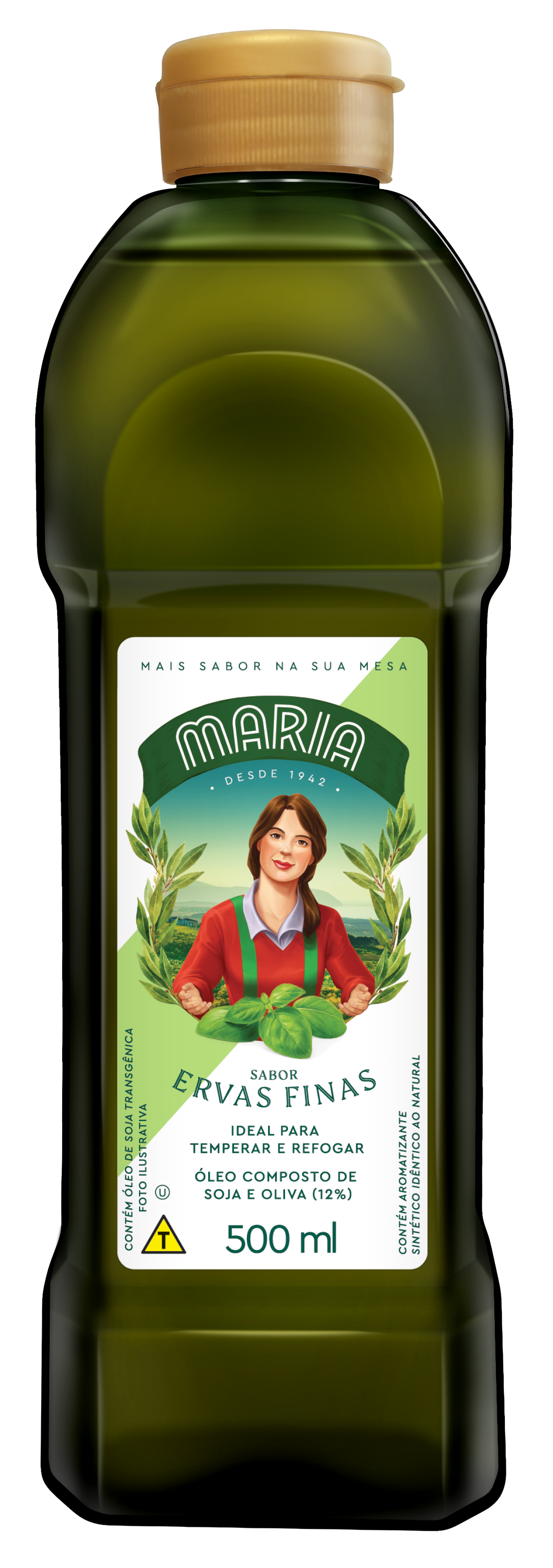 ÓLEO COMPOSTO MARIA ERVAS FINAS POTE 500ML