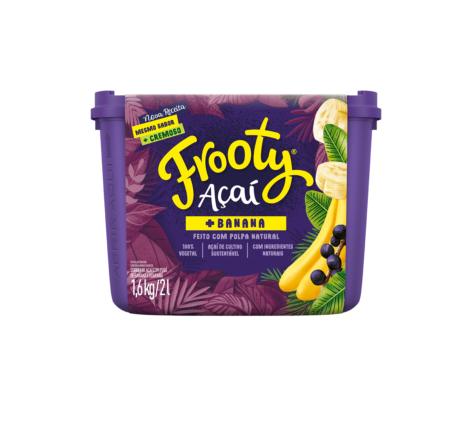 AÇAÍ FROOTY BANANA 2L