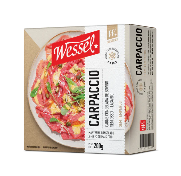 CARPACCIO WESSEL FRESH FROZEN 200G