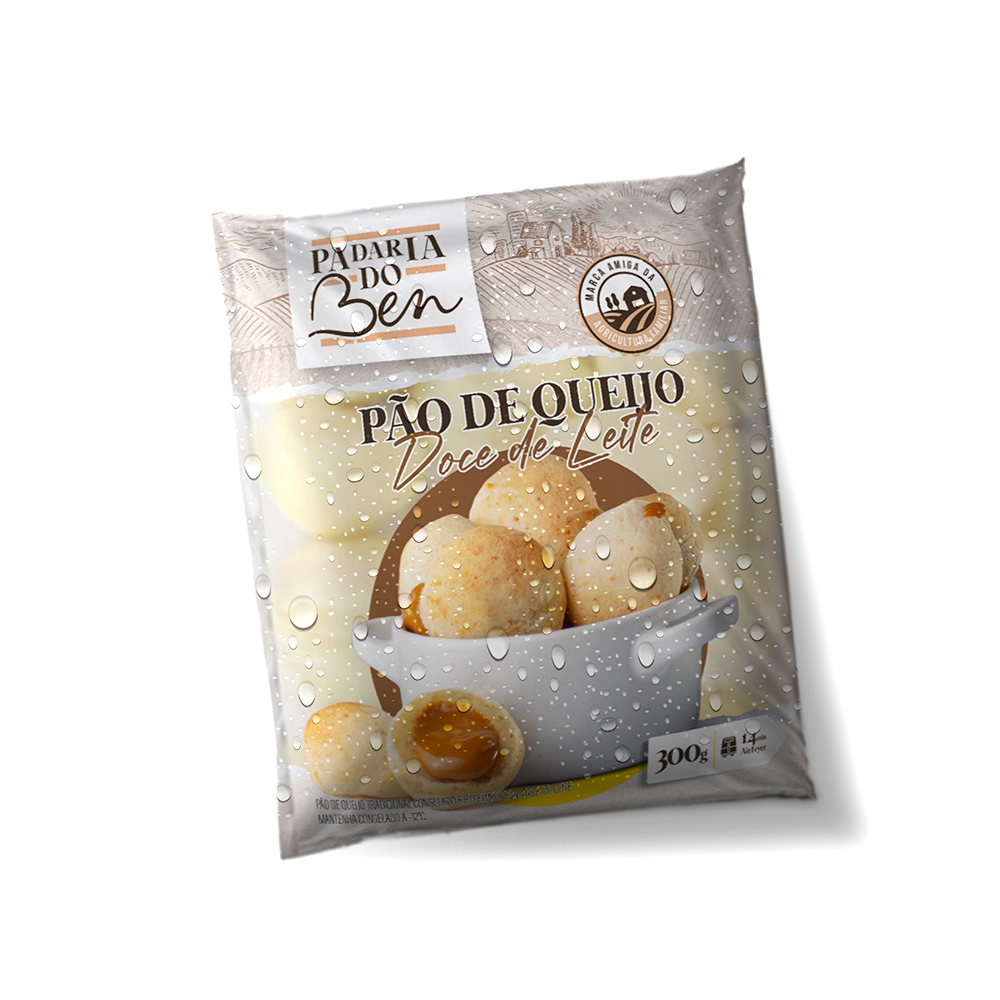 PAO QUEIJO DO BEN DOCE DE LEITE 300G