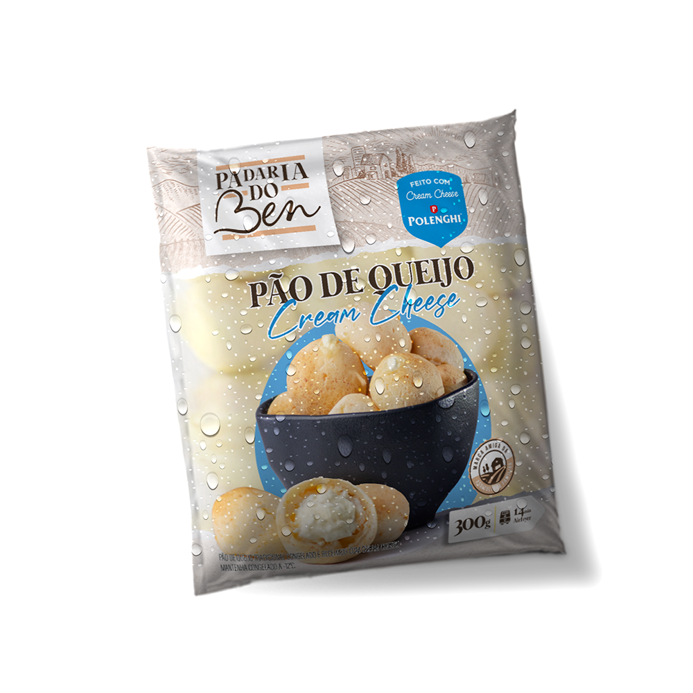 PÃO QUEIJO DO BEN CREAMCHEESE 300G