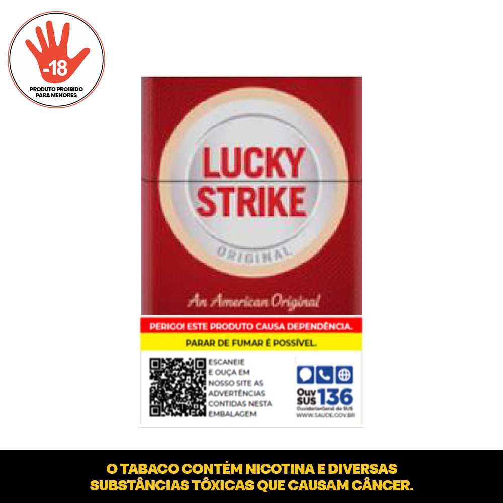 LUCKY STRIKE ORIGINAL RED BOX