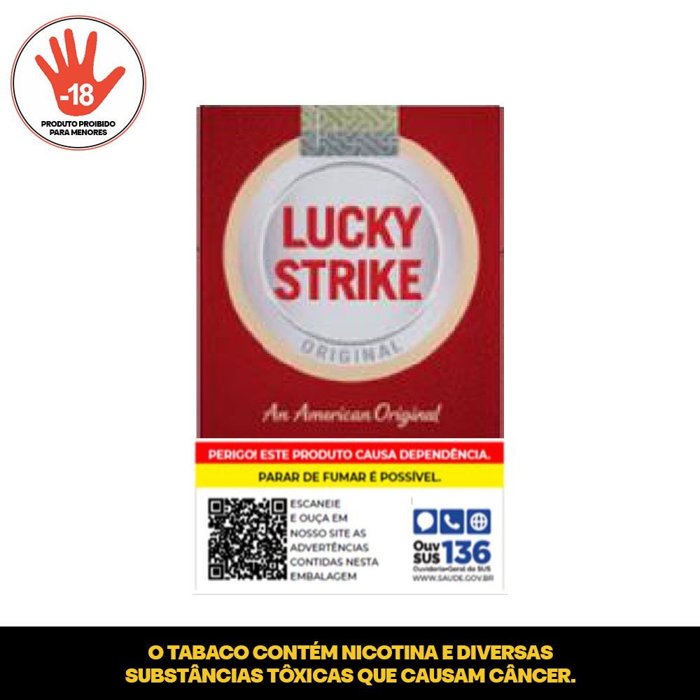 LUCKY STRIKE ORIGINAL RED MAÇO