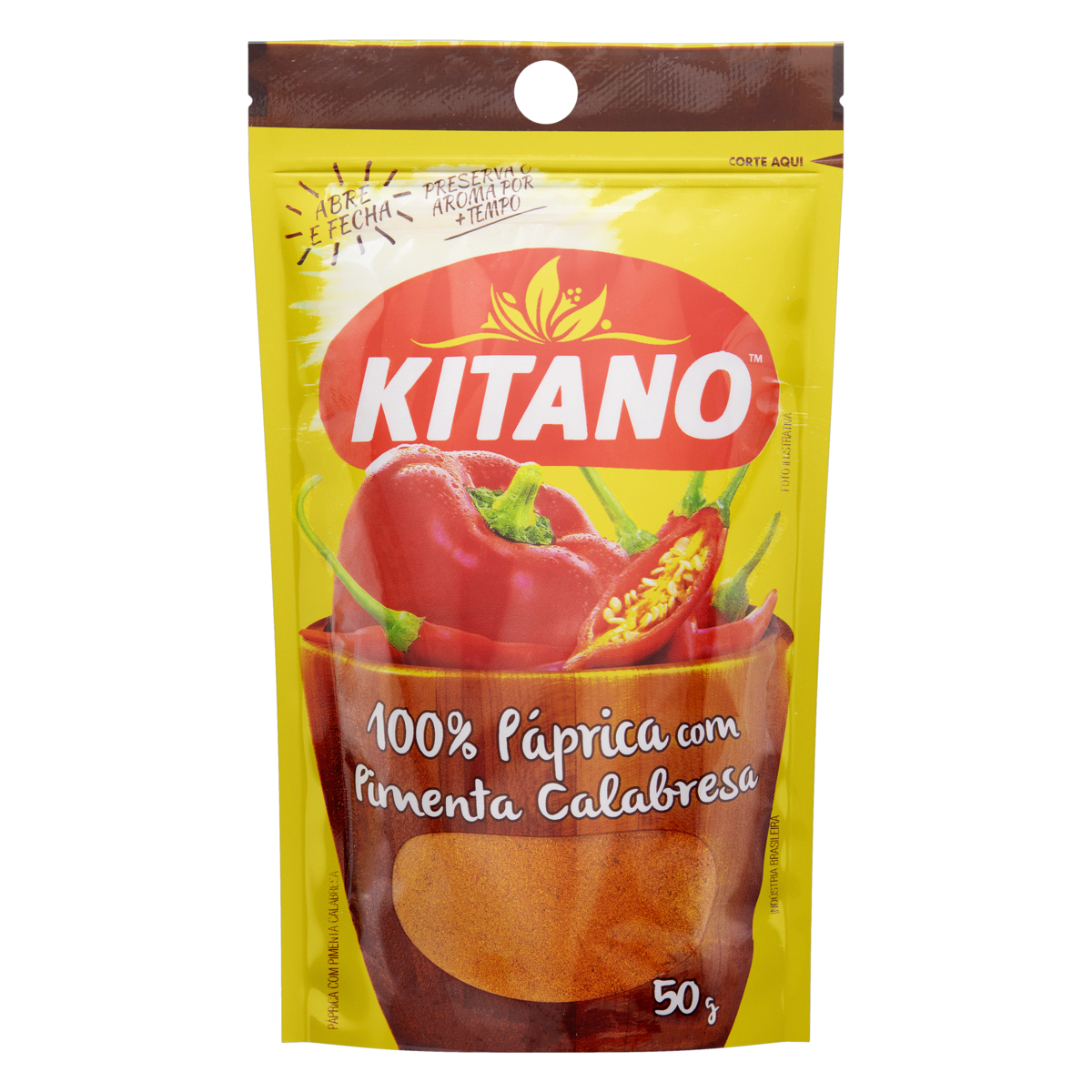 PAPRICA COM PIMENTA CALABRESA KITANO 50G