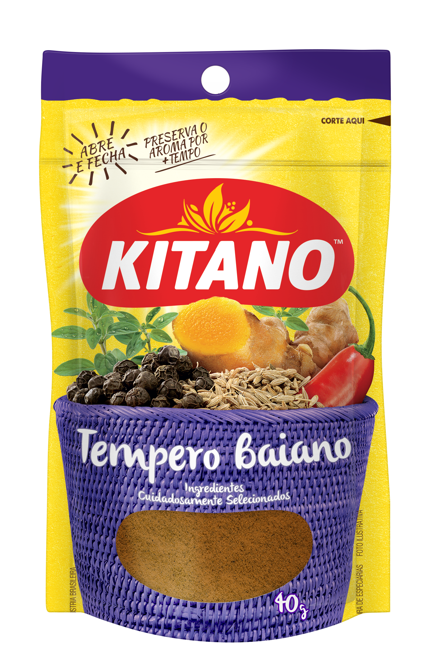 TEMPERO BAIANO KITANO 40G