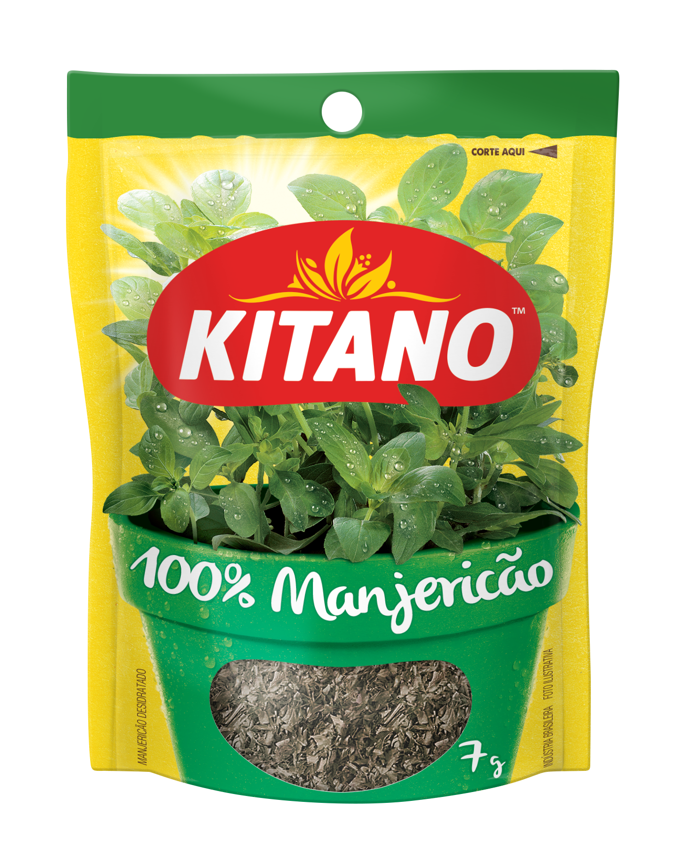 MANJERICAO DESIDRATADO KITANO 7G