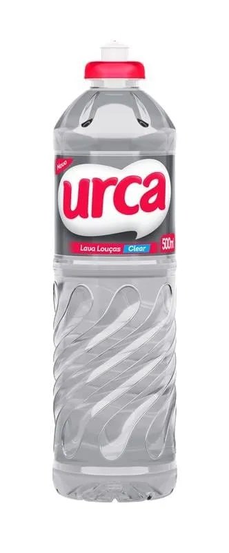 *LAVA LOUCAS LÍQUIDO URCA 500ML CLEAR