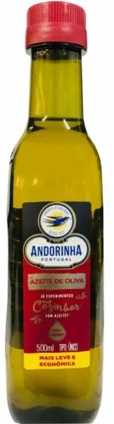 AZEITE TIPÓ ÚNICO ANDORINHA PET 500ML