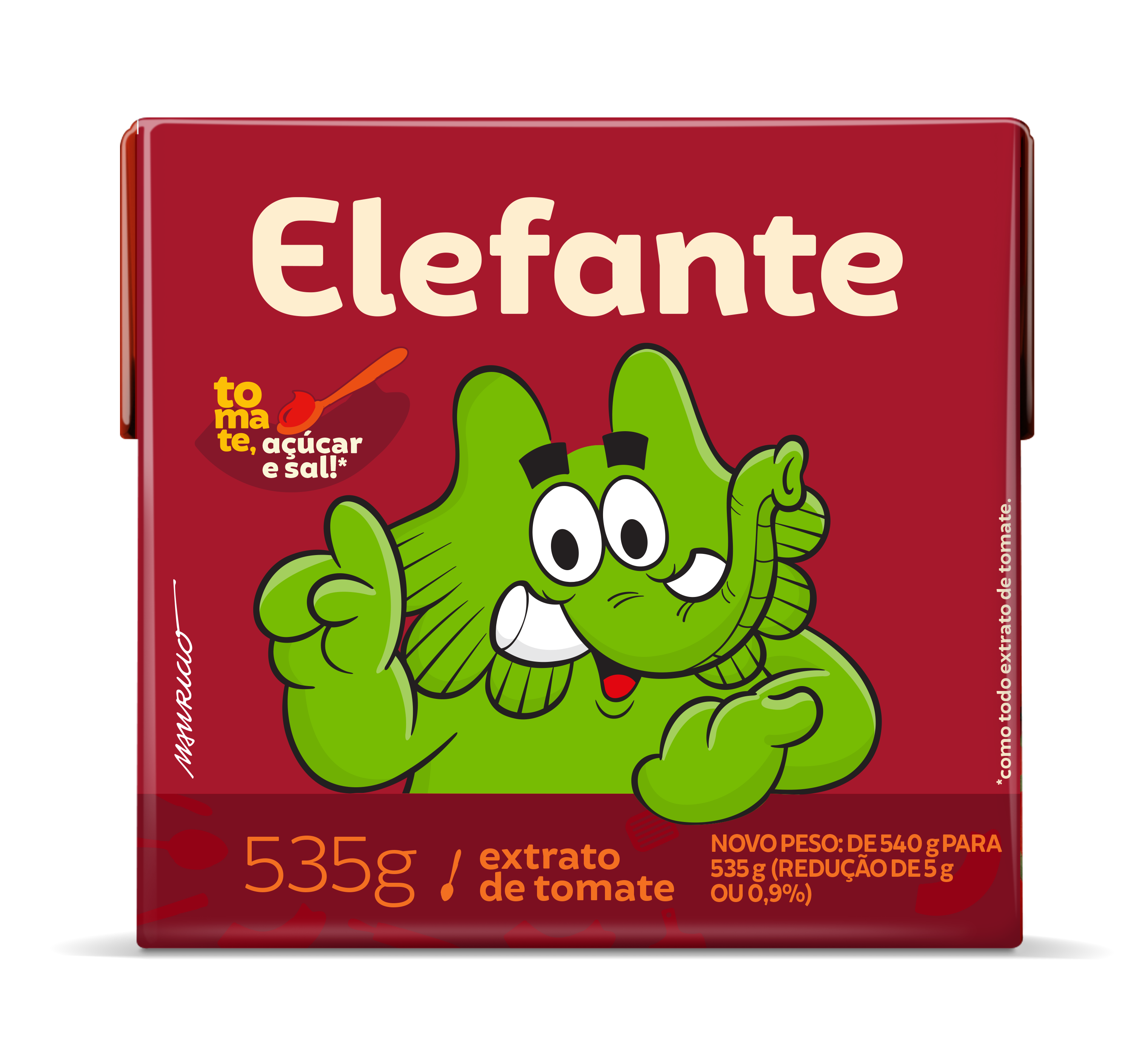 EXTRATO DE TOMATE ELEFANTE TRADICIONAL 535GR