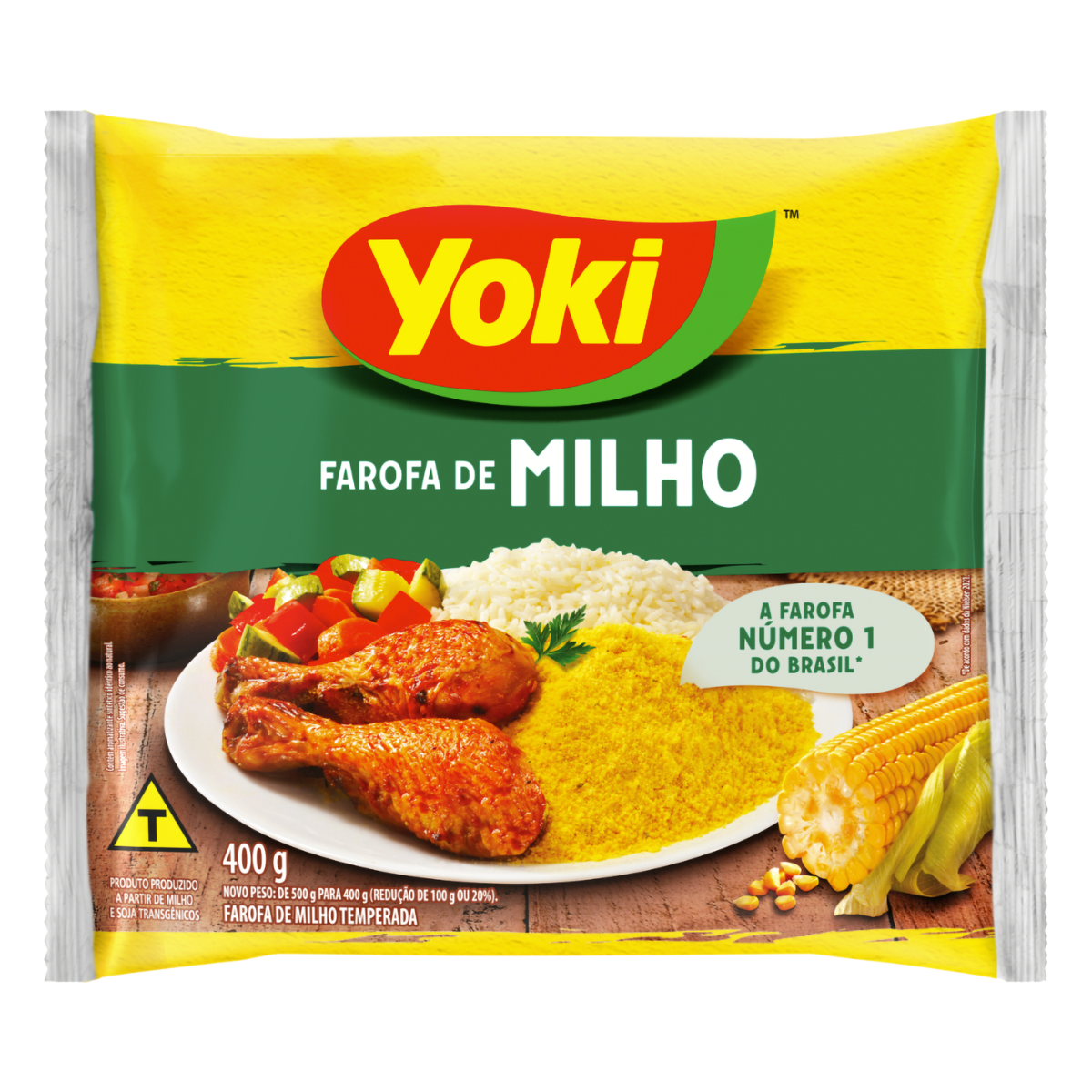 FAROFA DE MILHO YOKI 400G