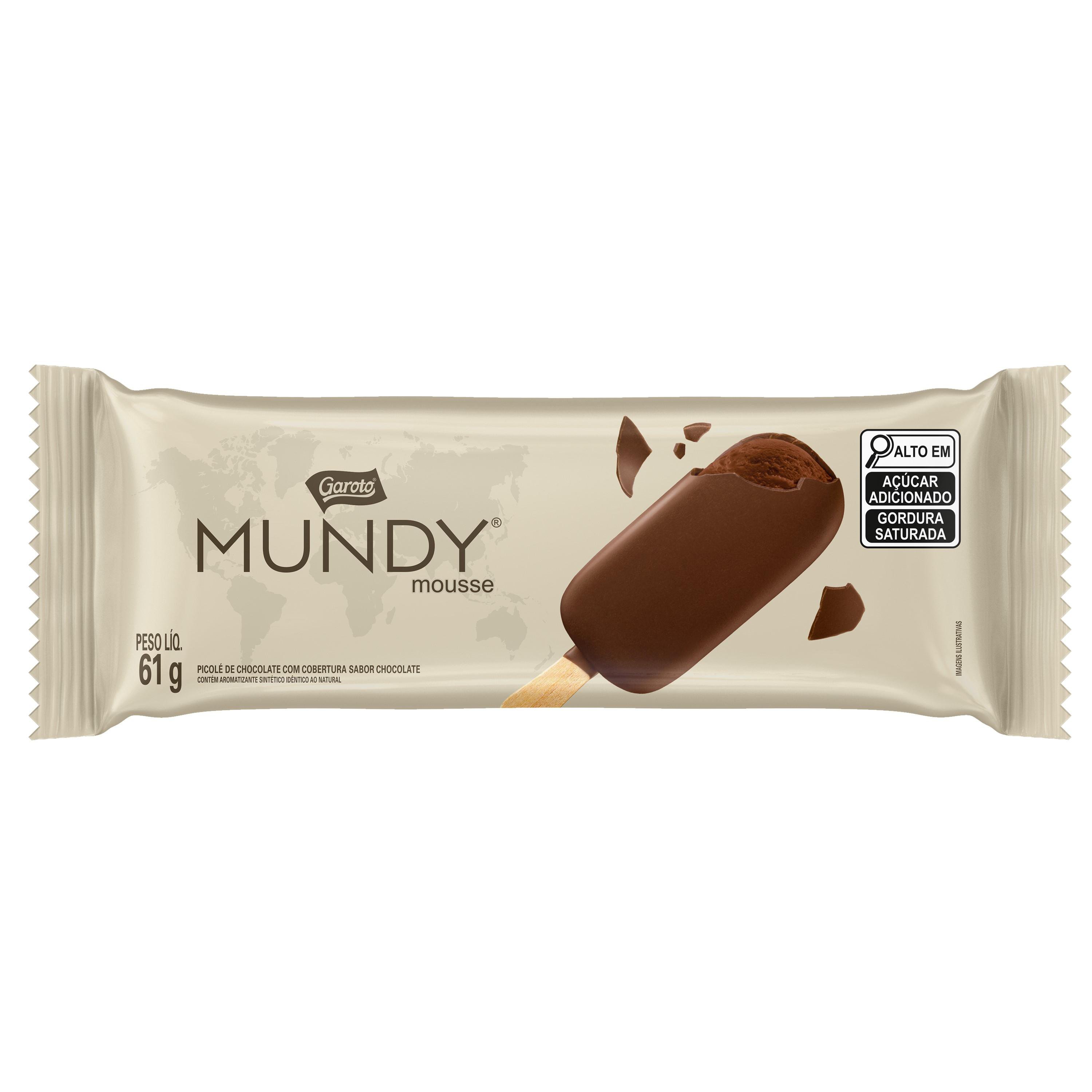 PICOLÉ GAROTO MUNDY MOUSSE 61G