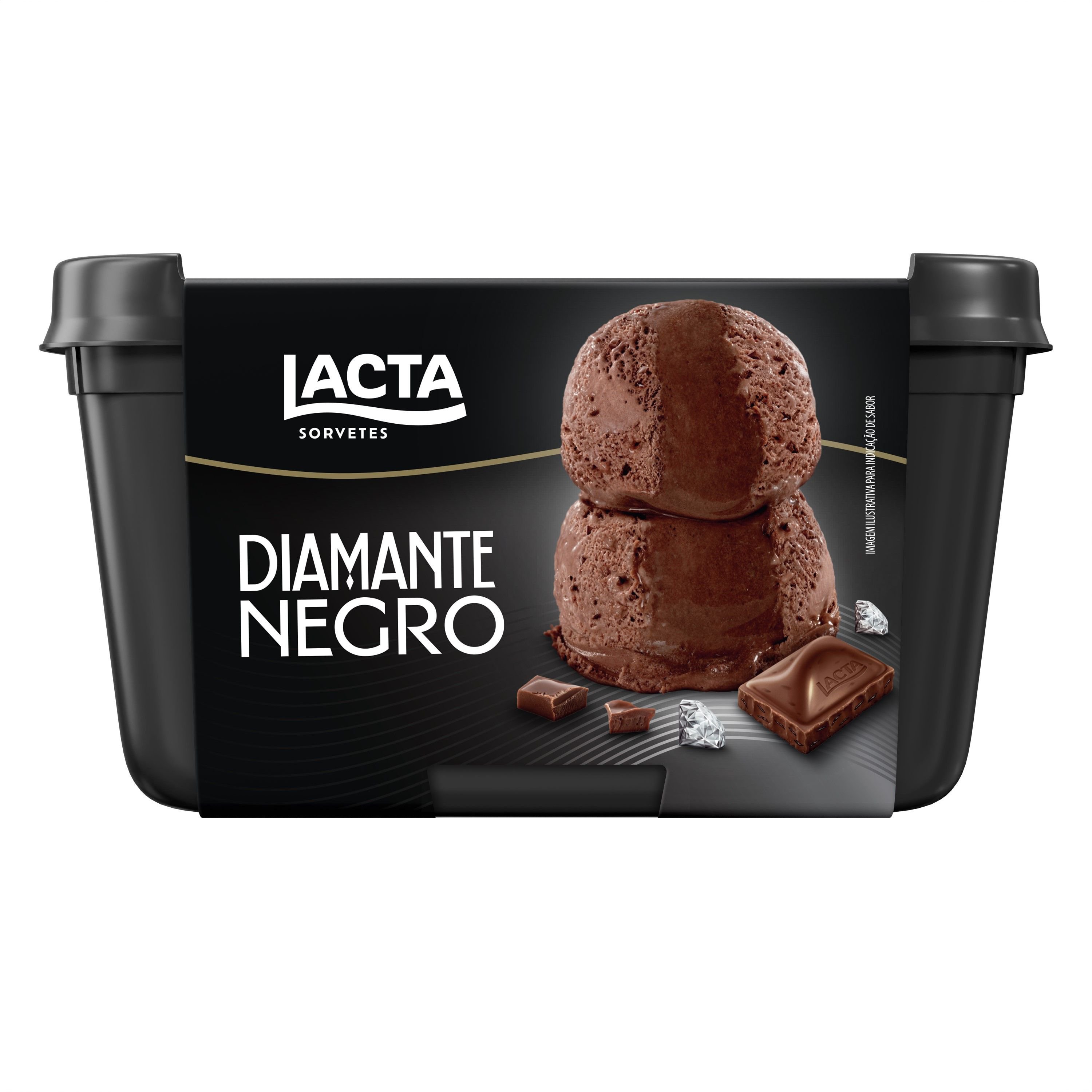 POTE LACTA DIAMANTE NEGRO 485G