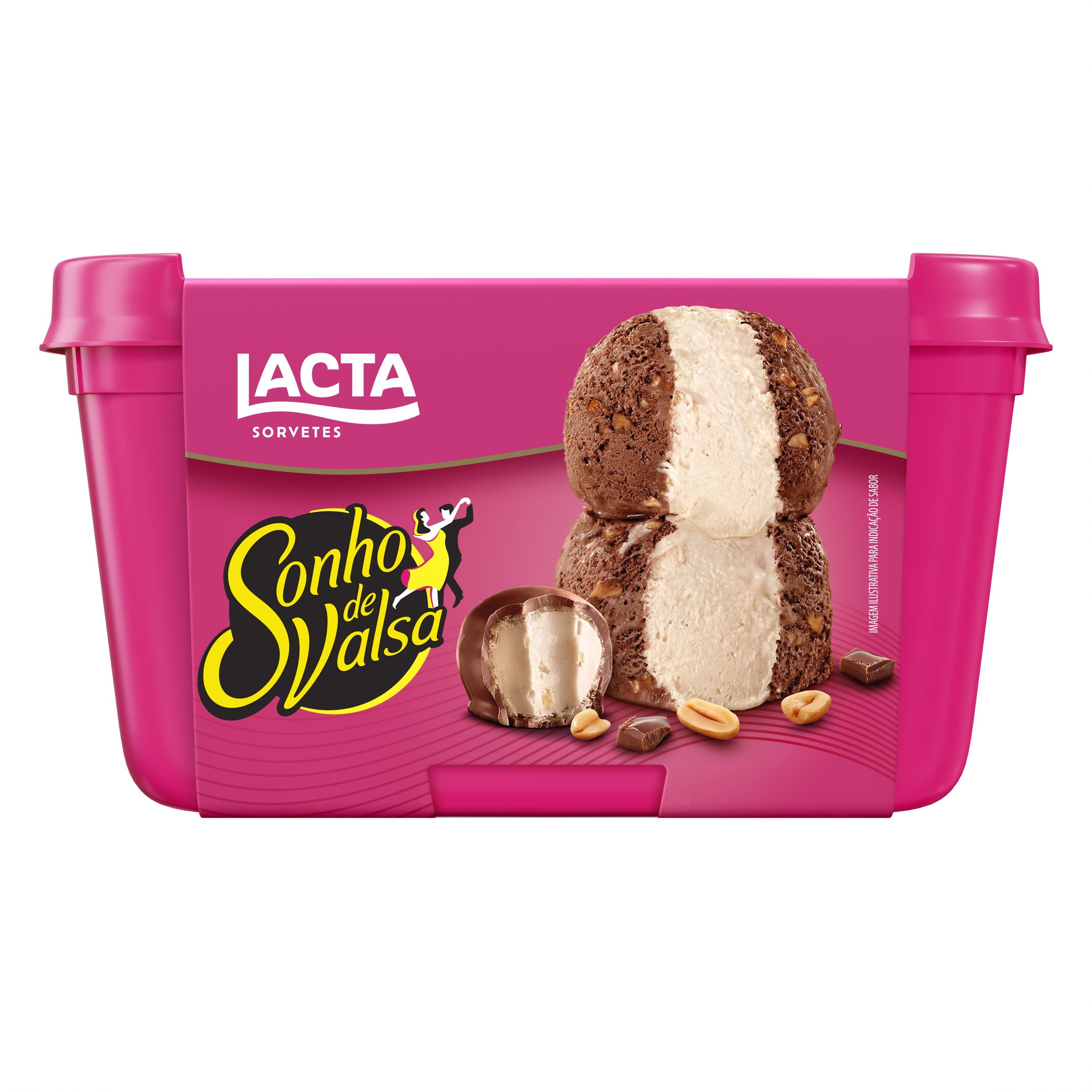 POTE LACTA SONHO DE VALSA 485G