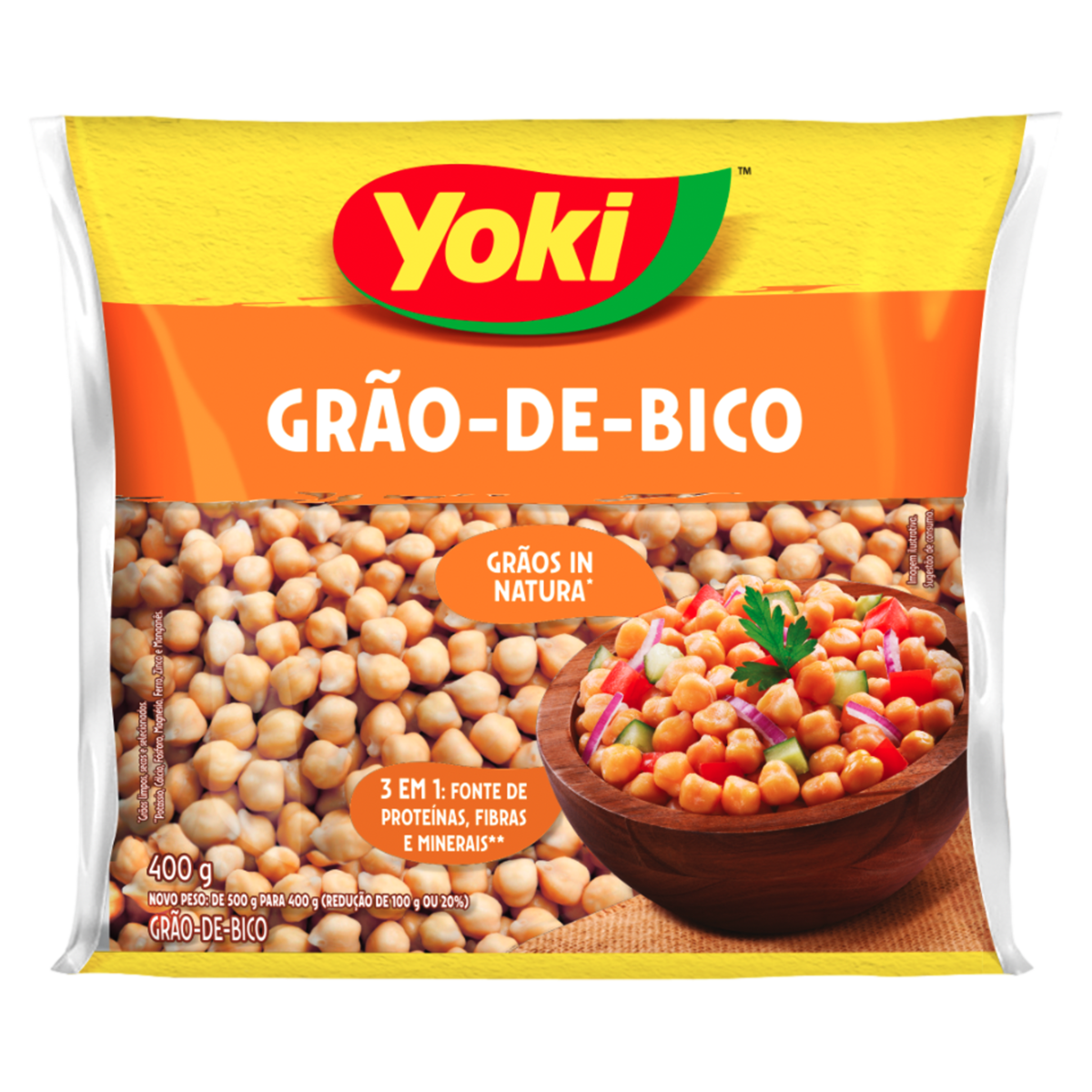 GRAO DE BICO YOKI 400G