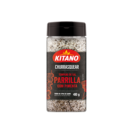 SAL PARRILA KITANO PIMENTA CHURRASQUEAR 480G