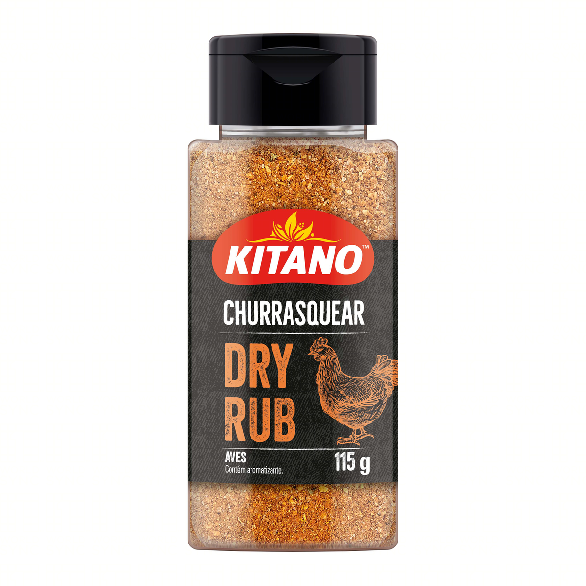 DRY RUB KITANO CARNE AVES CHURRASQUEAR 115G