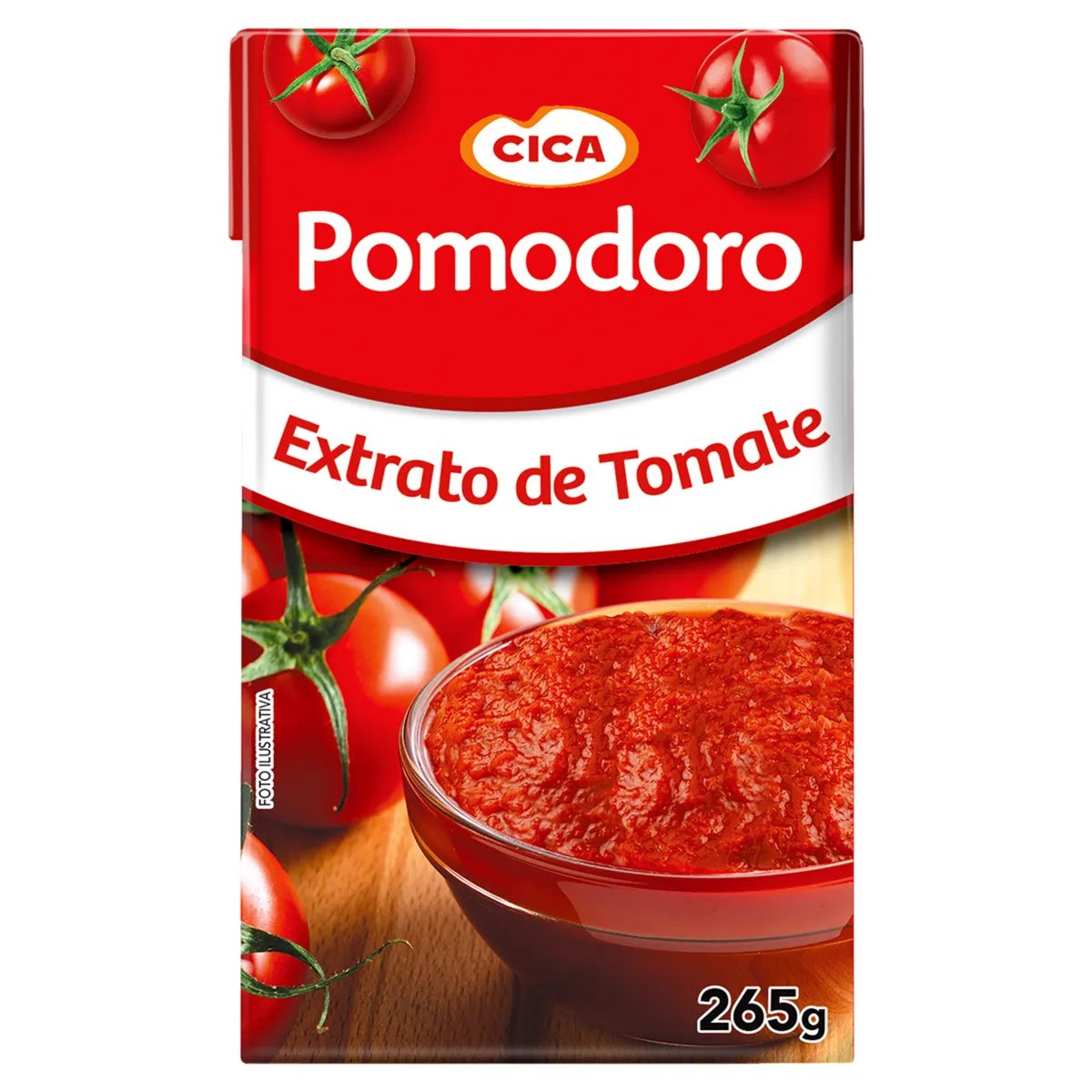 EXTRATO DE TOMATE POMODORO TP 265GR