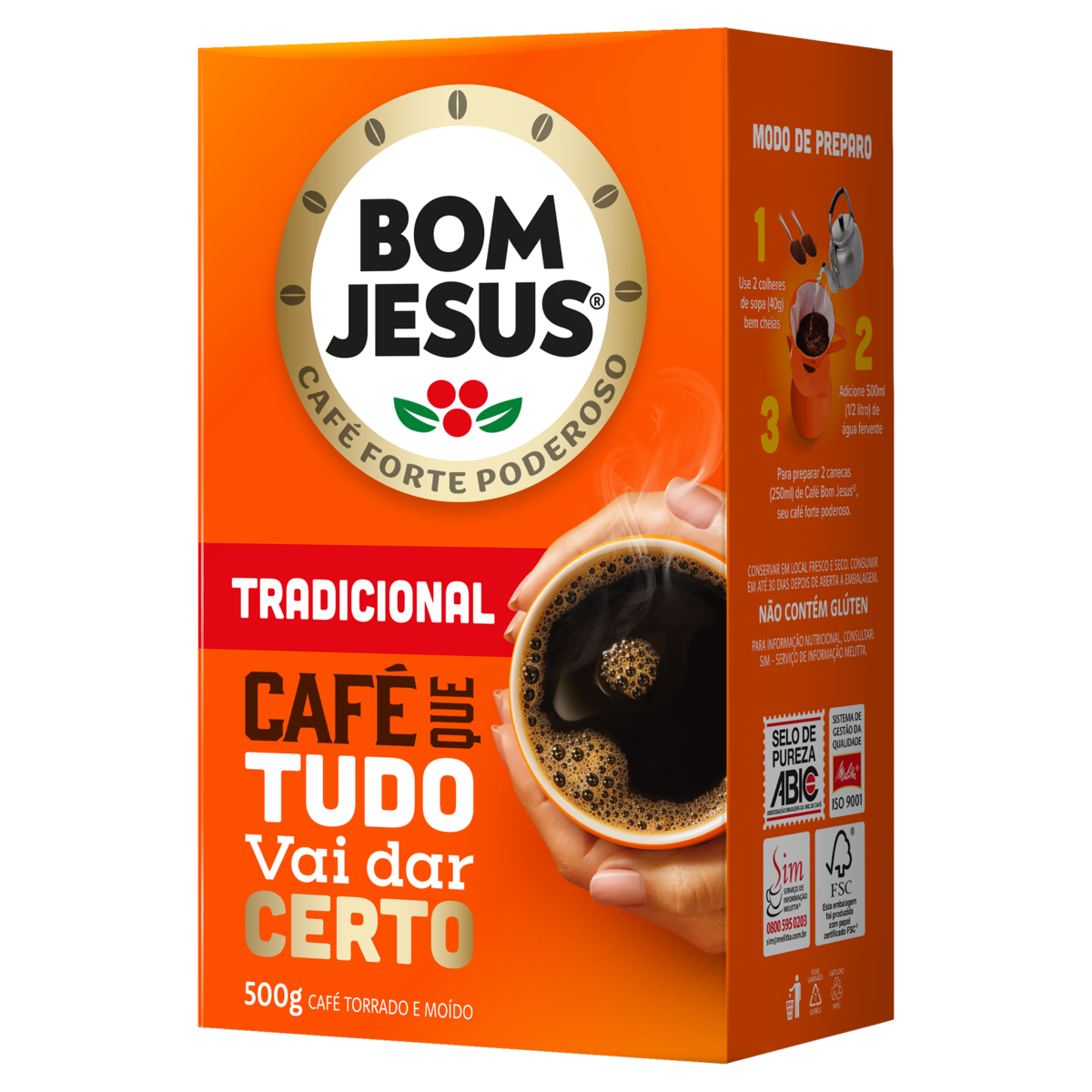 CAFÉ BOM JESUS VÁCUO TRADICIONAL 250G