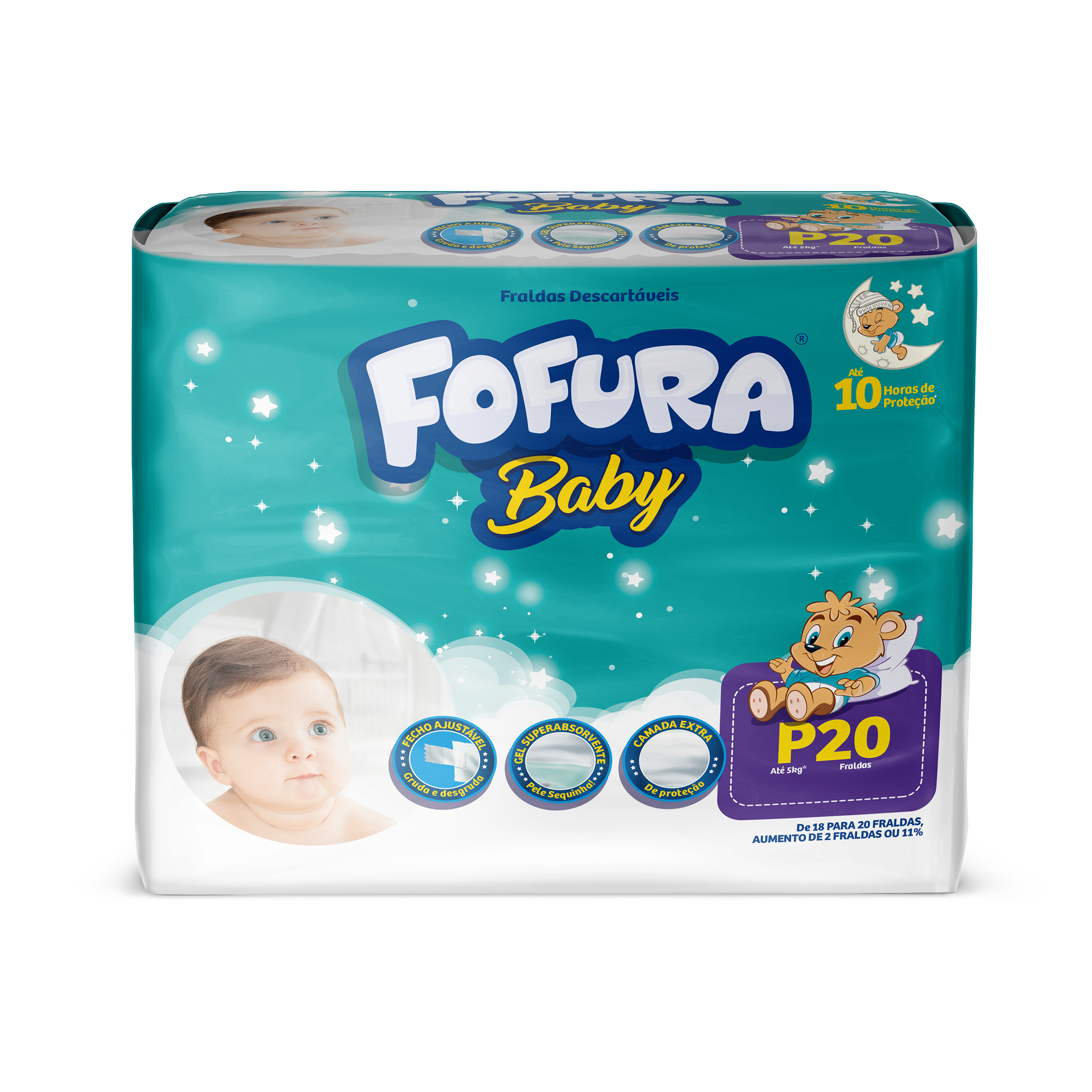 FDA.DESC.FOFURA BABY JUMBINHO P C/20