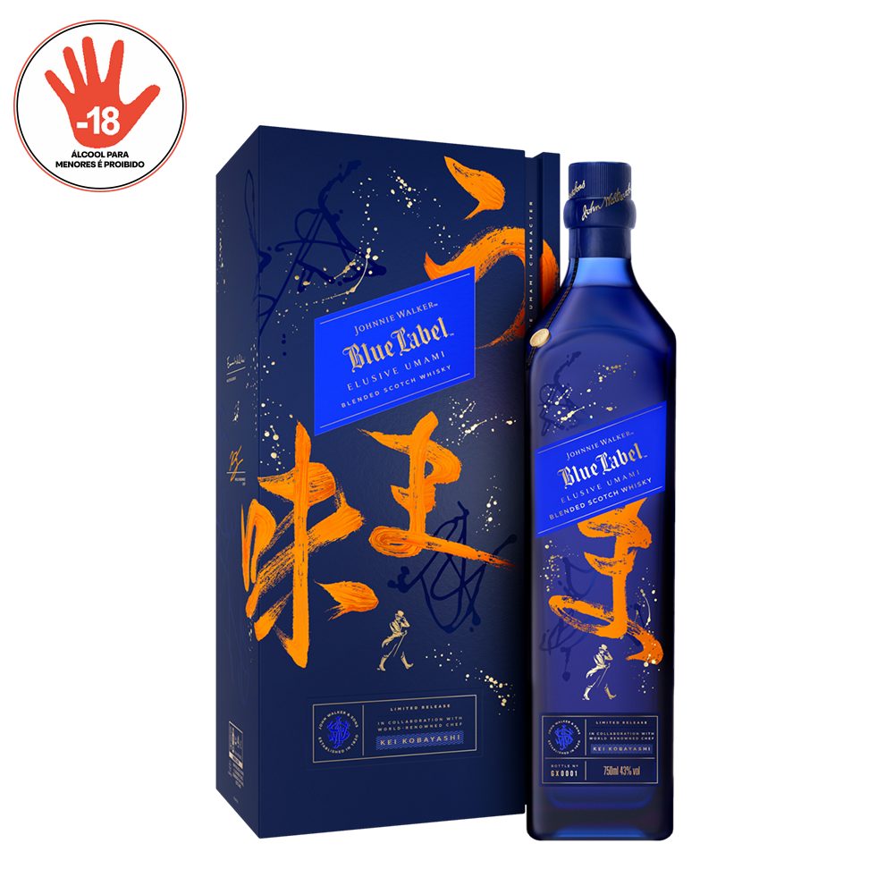 WHISKY JOHNNIE WALKER BLUE LABEL 750ML