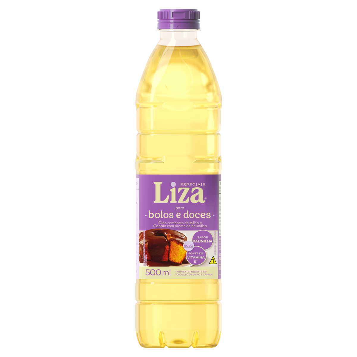ÓLEO BOLOS E DOCES LIZA PET 500ML