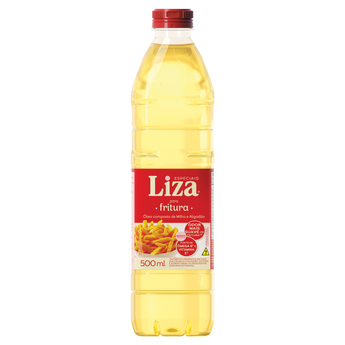 ÓLEO PARA FRITURA LIZA PET 500ML