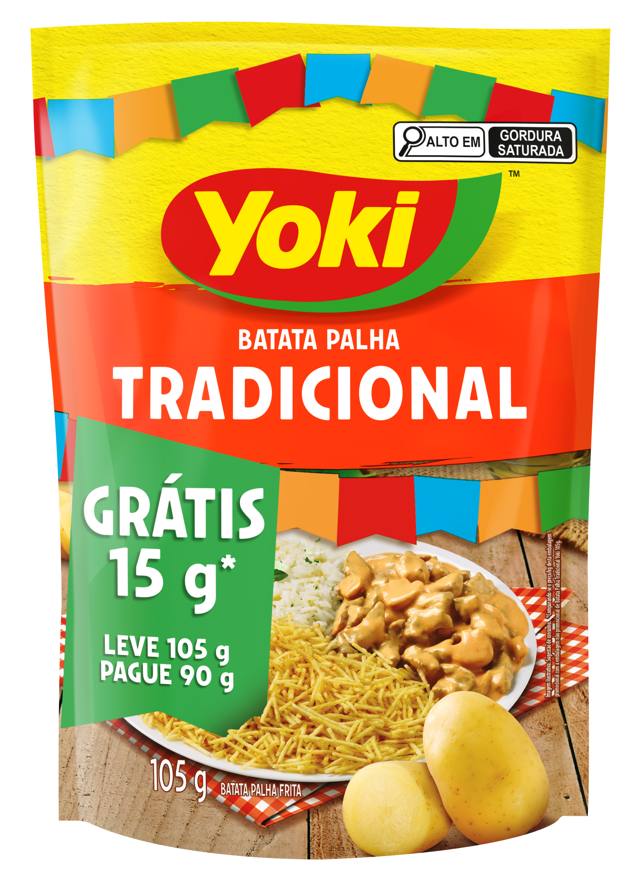BATATA PALHA YOKI TRADICIONAL 90G