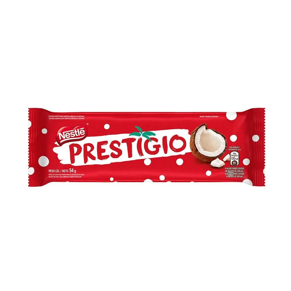 PICOLÉ NESTLÉ PRESTÍGIO 60G