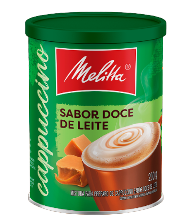 CAPPUCCINO MELITTA DOCE DE LEITE 200G