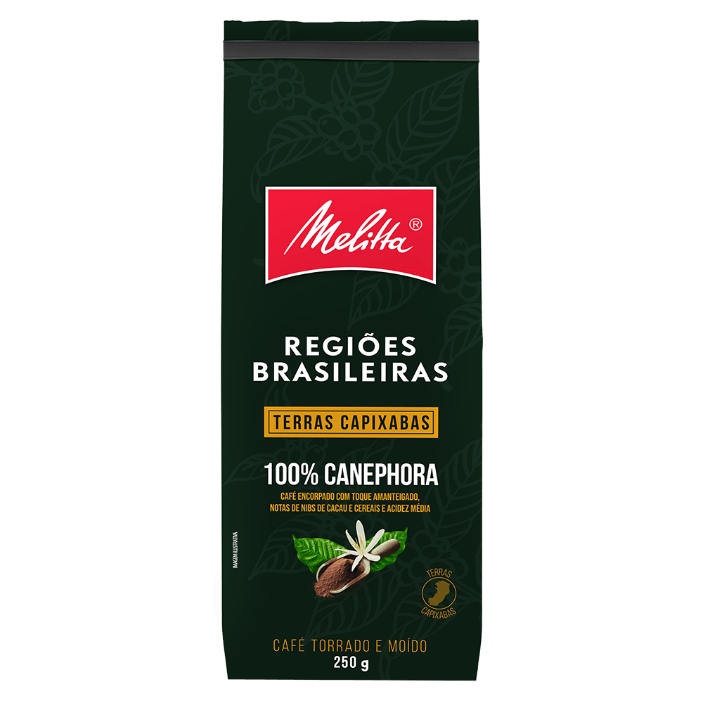 CAFÉ MELITTA TERRAS CAPIXABAS POUCH 250G
